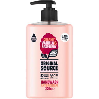 Original Source Sapone per le mani alla vaniglia e lampone – 300 ml