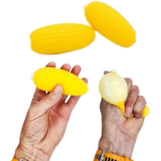 Squishy Corn Cob Giocattolo Antistress Slow-Rising 10 cm - 65 g