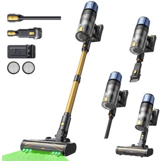 Proscenic P15 Cordless Stick Vacuum Cleaner, 50kPa 580W Powerful Suction, 70min Runtime, Anti-Tangle Brush, 6 Layers Filter