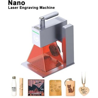 Longer Nano Laser Engraver 3d Printer 6W Diode Laser 0.05*0.05mm Precision Laser Spot 100*300mm Area 5000mm/s Speed with Goggles