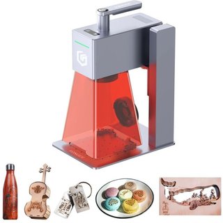 Longer Nano Pro 12W Portable Laser Engraver 0.01*0.01mm Precision Laser Spot 5000mm/s Ultra-Fast Speed Engraving with Field Lens