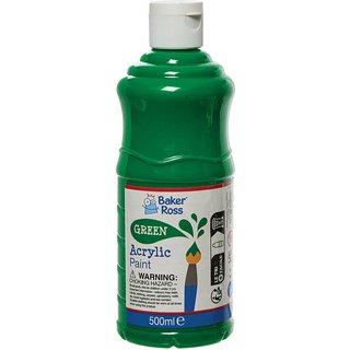 Green Acrylic Paint 500ml (Each) Green