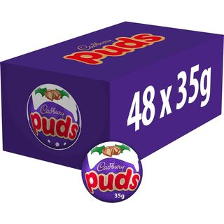 Cadbury Chocolate Christmas Puds 35g (Box of 48)