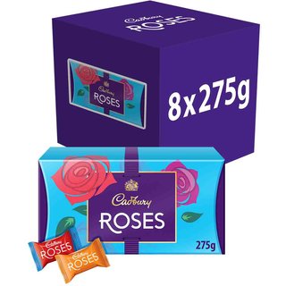 Cadbury Roses Chocolate Gift Carton 275g (Box of 8)
