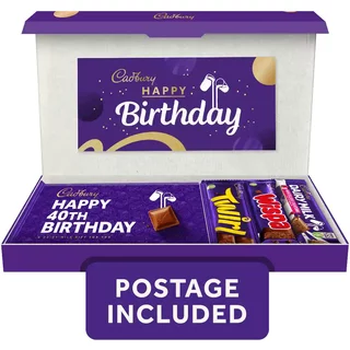 Cadbury Happy 40th Birthday Letterbox Chocolate Set