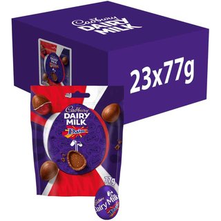 Cadbury Dairy Milk Mini Daim Chocolate Eggs Bag 77g