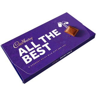 Cadbury Dairy Milk All The Best Chocolate Bar with Gift Envelope 110g