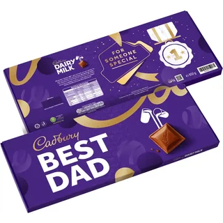 Cadbury Best Dad Dairy Milk XL Chocolate Bar 850g
