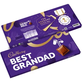 Cadbury Best Grandad Dairy Milk XL Chocolate Bar 850g