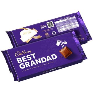 Cadbury Dairy Milk Best Grandad Chocolate Bar with Sleeve 110g