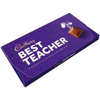 Cadbury Dairy Milk Best Teacher Chocolate Bar with Envelope 110g
