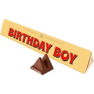 Toblerone Birthday Boy Chocolate Bar 100g