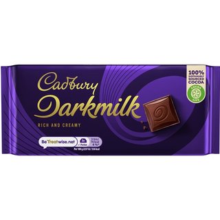 Cadbury Darkmilk Original Chocolate Bar 90g (Box of 16)