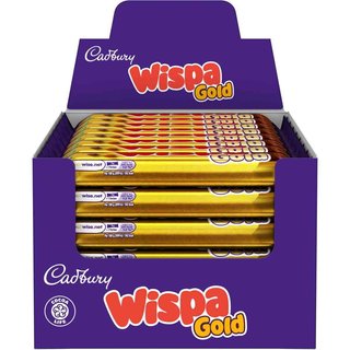 Wispa Gold Chocolate Bar 48g (Box of 48)