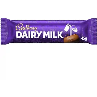 Cadbury Dairy Milk Chocolate Bar 45g