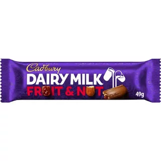 Dairy Milk Fruit & Nut Chocolate Bar 49g