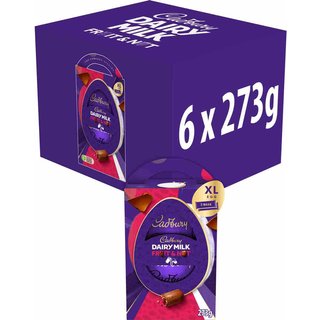 Cadbury Dairy Milk Fruit & Nut Easter Egg XL 273g (Box of 6)