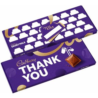 Cadbury Dairy Milk Thank You - Multi Signature Chocolate Bar 850g