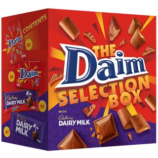 Cadbury Daim & Dairy Milk Chocolate Selection Box 514g
