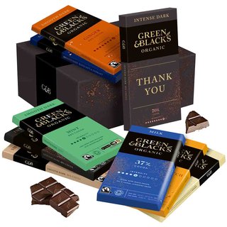Green & Black's Ultimate Thank You Chocolate Bar Gift Set