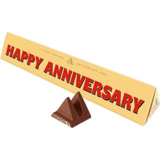 Toblerone Happy Anniversary Chocolate Bar 100g