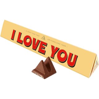 Toblerone I Love You Chocolate Bar 100g