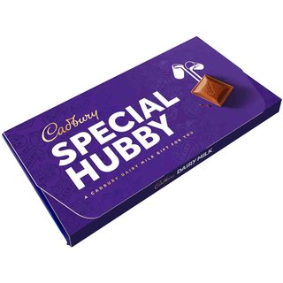 Cadbury Dairy Milk Special Hubby Chocolate Bar With Gift Envelope 110g