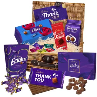 Cadbury Thank You Chocolate Basket