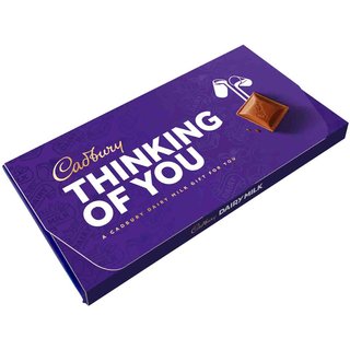 Cadbury Dairy Milk Thinking of You Chocolate Bar with Gift Envelope
