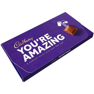 Cadbury Dairy Milk You're Amazing Chocolate Bar With Gift Envelope