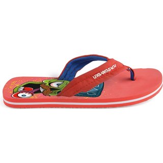 Urban Beach Shredder Flip Flops Red