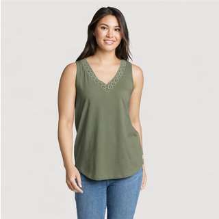 Eddie Bauer Womens Mountain Town V Neck Tank