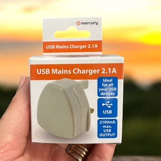 USB Mains Charger 2.1A - 421.743UK