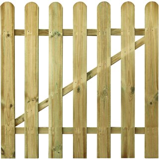 Hekpoortje dubbel grenen 80x300 cm