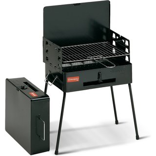 Inklapbare camping barbecue 73x52cm