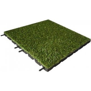 Kunstgrastegel rubber 50x50x3cm