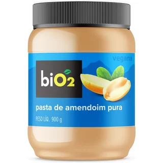 Pasta de Amendoim Pura biO2 900 g