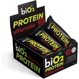 Barra de Proteína Sabor Alfarroba Vegana Sem Glúten biO2 45 g