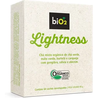 Chá Misto de Ervas Orgânico biO2 Lightness 60 Sachês