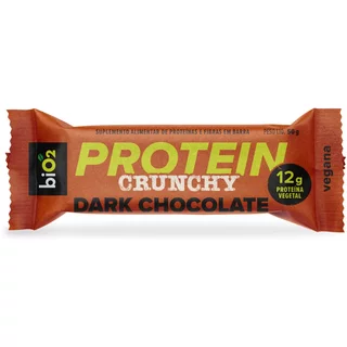 Barra de Proteína biO2 Protein Crunchy Bar Dark Chocolate 50 g