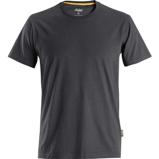Snickers 2526 Mens Allround Work Organic Cotton T Shirt Grey XS
