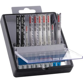 Bosch 2607011943 PRO Jigsaw Blade Set for Wood & Metal (10 Piece) 2607011943