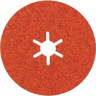Bosch EXPERT R782 Prisma Ceramic X LOCK Fibre Disc 115mm 115mm 120g Pack of 25