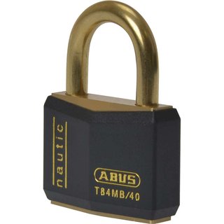 ABUS Mechanical T84MB/40mm Yellow Rustproof Padlock Keyed Alike 8402 10042409-01