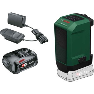 Bosch UNIVERSALSPEAKER 18V-1 18v P4A Cordless Bluetooth Speaker 1 x 2ah Li-ion Charger No Case