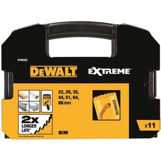 DeWalt 11 Piece BIM Extreme General Purpose Holesaw Set