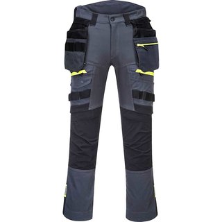 Portwest DX4 Holster Trousers Grey 48" 31"
