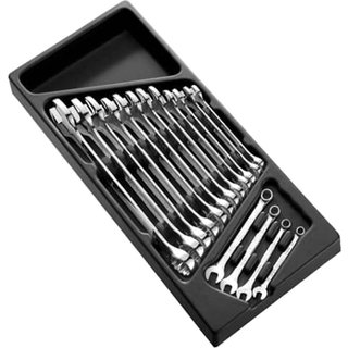 Expert by Facom 16 Piece Combination Spanner Set in Module Tray