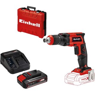 Einhell TE-DY 18 Li 18v Cordless Drywall Screwdriver 2 x 2.5ah Li-ion Battery Charger Case