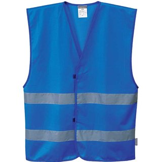 Portwest Iona 2 Band Reflective Safety Vest Royal Blue L / XL